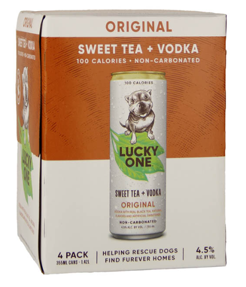 High Noon Lucky One Sweet Tea Original Vodka 4 Pack