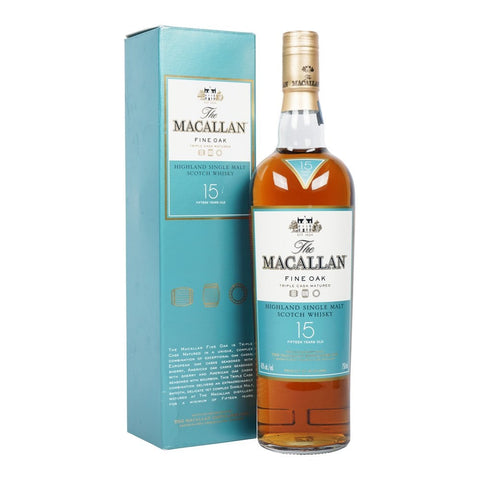 The Macallan 15 Fine Oak 750ml