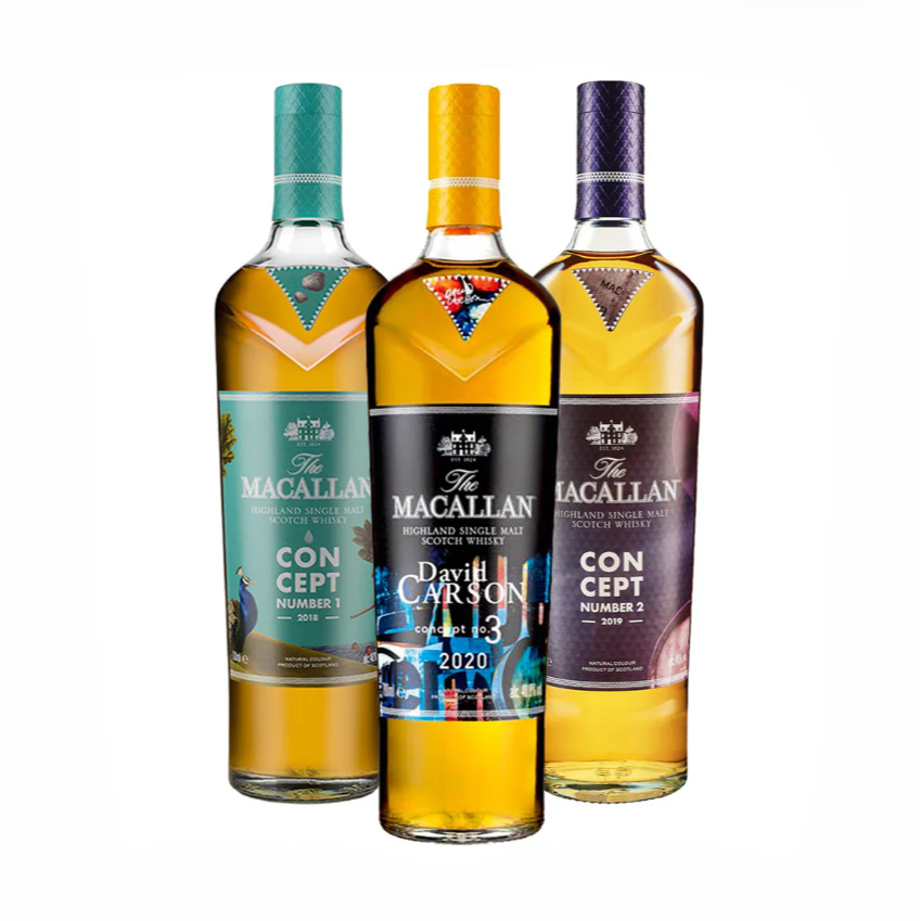 The Macallan Concept 1,2,3 Full Set