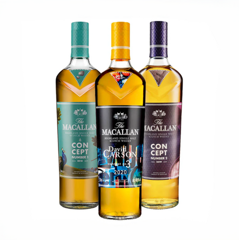 The Macallan Concept 1,2,3 Full Set