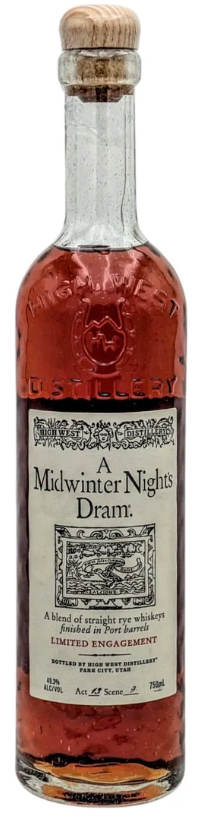 High West A Midwinter’s Night’s Dram Limited Engagement Act 13 Scene 12 750ml