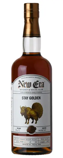 New Era 17 Year Old "Stay Golden" Buff Turkey Kentucky Straight Bourbon Whiskey 750ml
