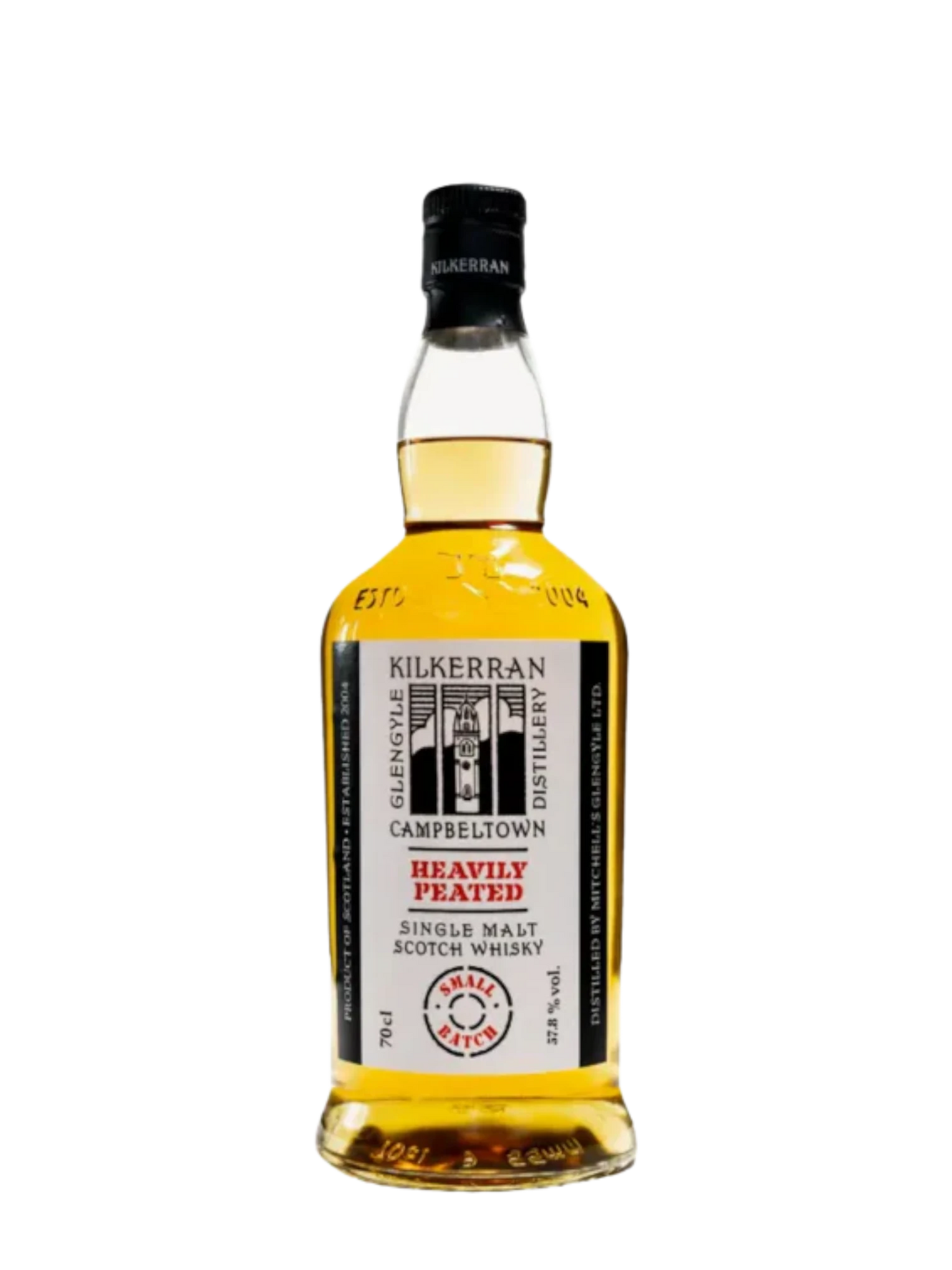 Kilkerran Heavily Peated Batch 10 Small Batch 700ml
