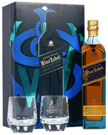 Johnnie Walker Blue Label Scotch Whisky W/2 Glasses'..