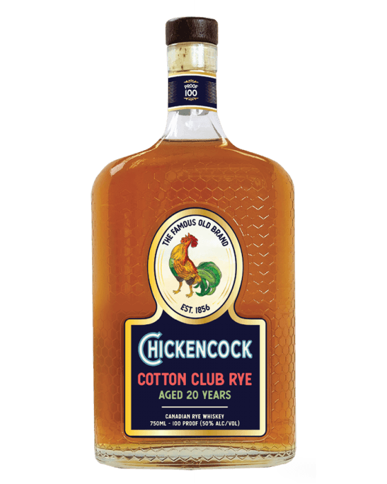 ChickenCock Cotton Club Rye Whiskey 20 Years Old 750ml
