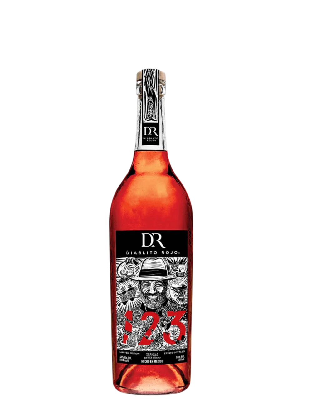 123 Organic Tequila Limited Edition Diablito Rojo Extra Anejo 750ML