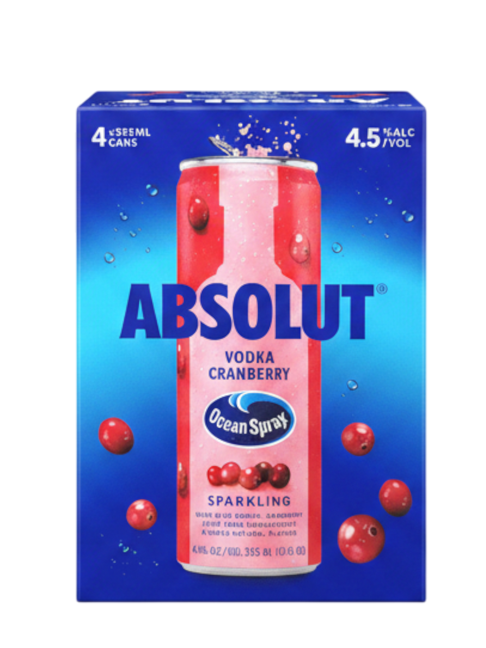 Absolut Vodka  Cranberry