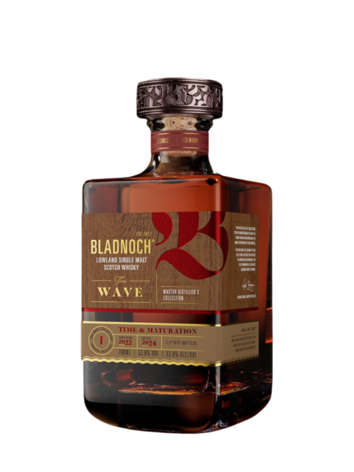 Bladnoch The Wave 1 Lowland Single Malt Scotch Whisky 700ml