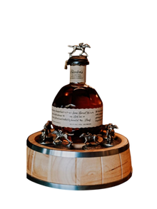 Preet's Liquors Blanton's Original Single Barrel Bourbon in a signature round bottle with a horse racing stopper