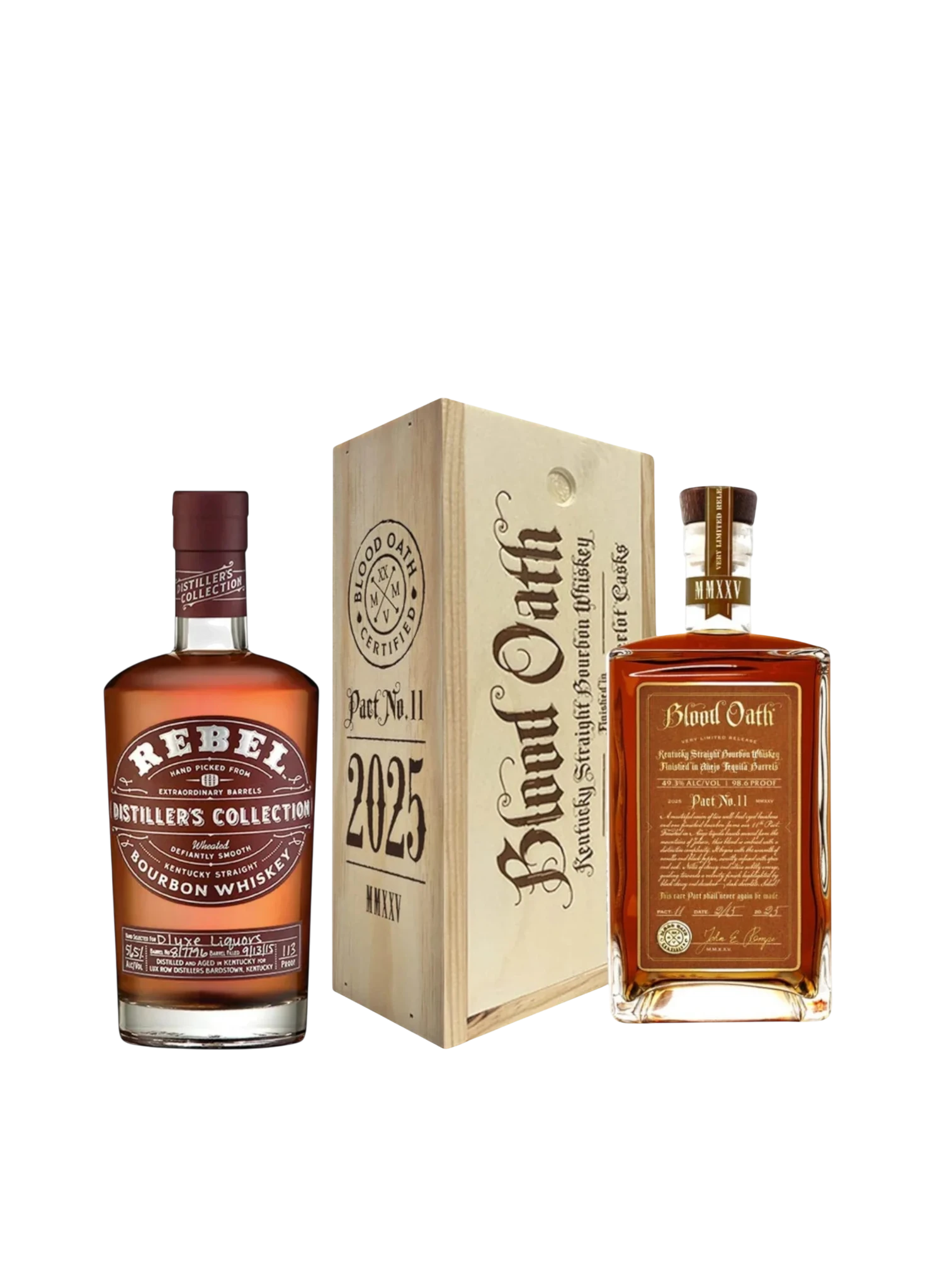 Blood Oath Pact 11 & Rebel Distiller's Collection Single Barrel Pick