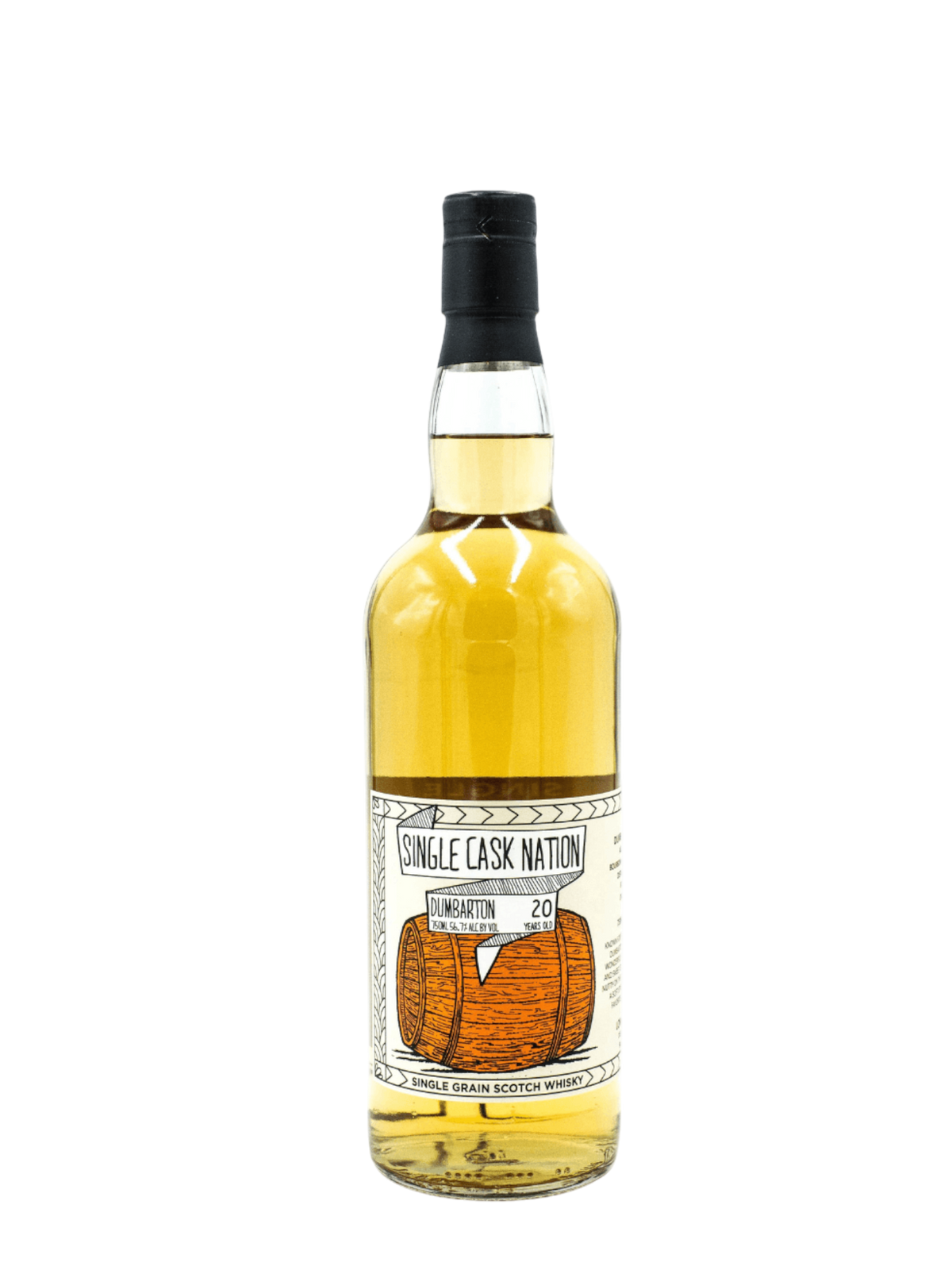 Single Cask Nation Dumbarton 20 Years Old 750ml