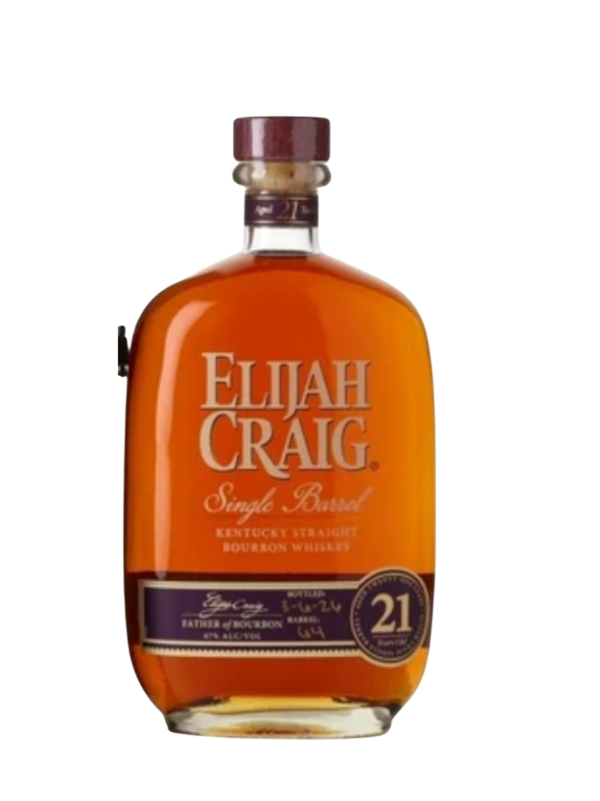 Elijah Craig 21 Year Single Barrel Bourbon