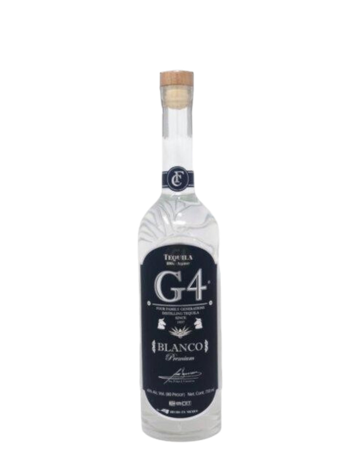 G4 Premium Tequila Blanco 750ml