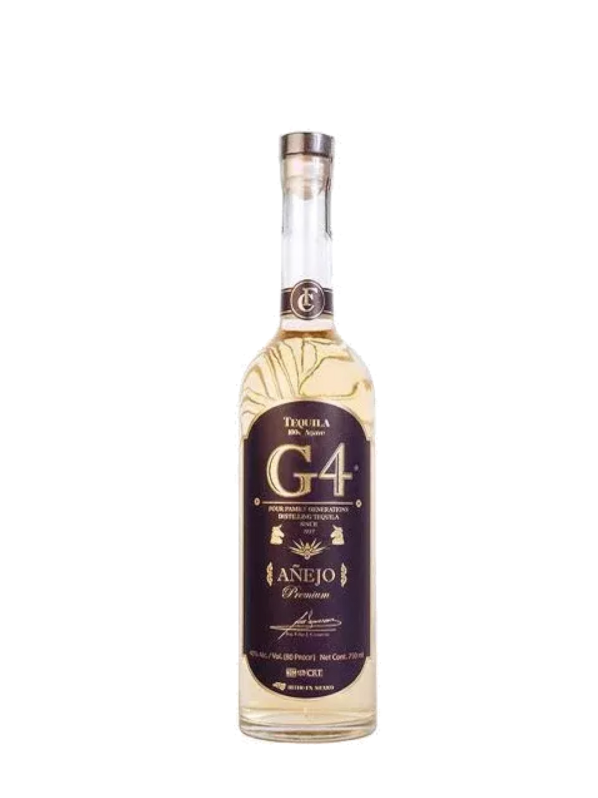 G4 Tequila Anejo 750ml