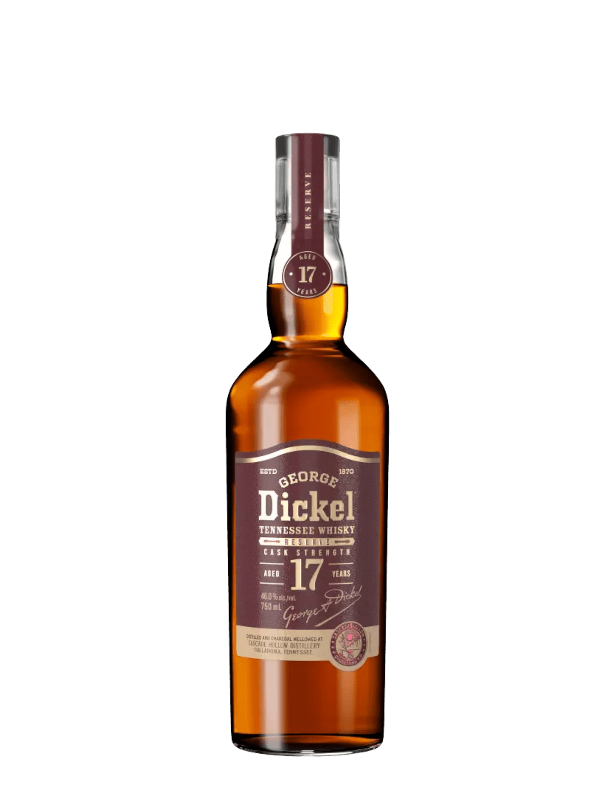 George Dickel 17 Years Old Tennessee Whiskey 750ml