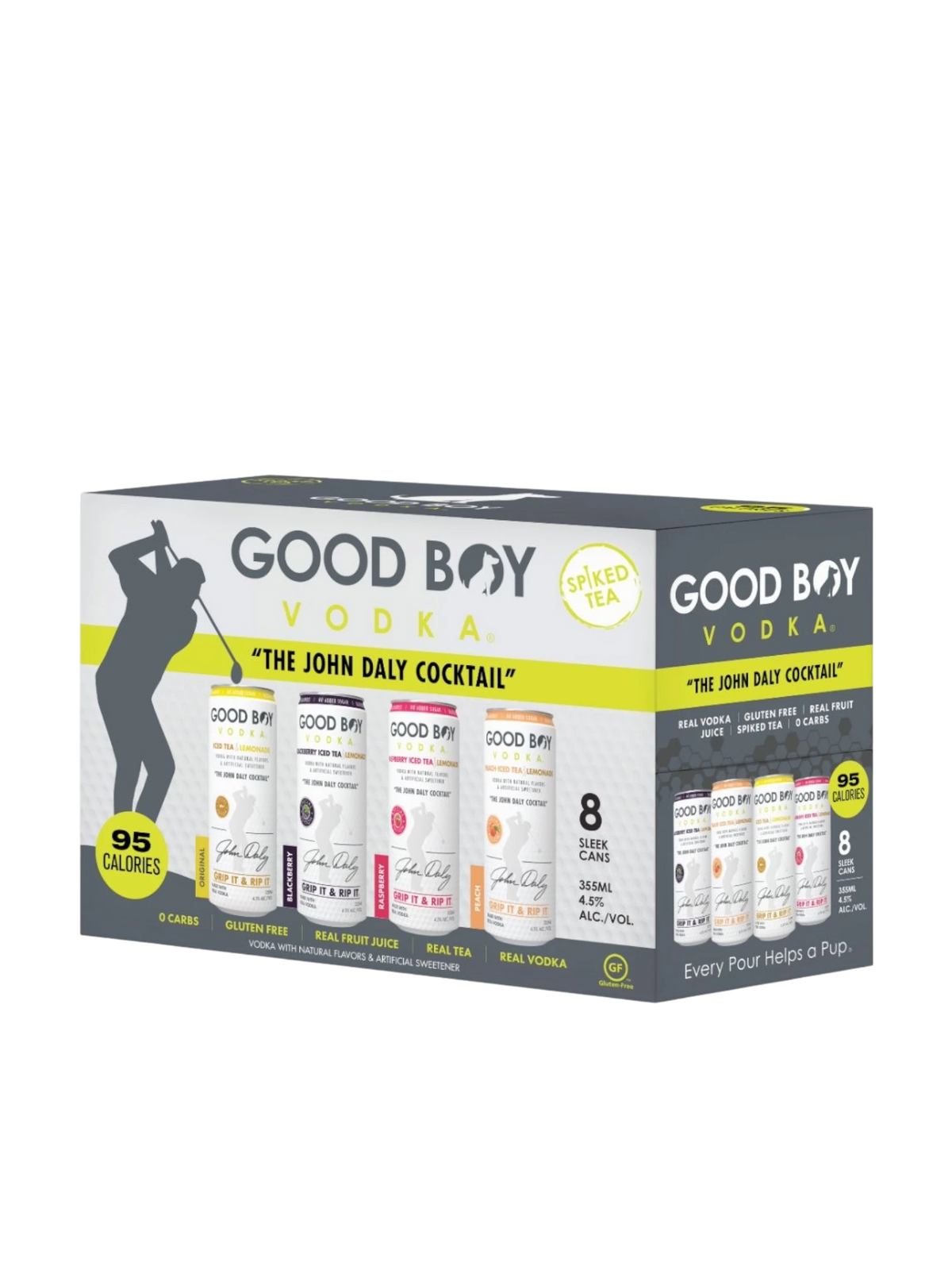 Good Boy Vodka 'The John Daly Cocktail' 8Pk Cans