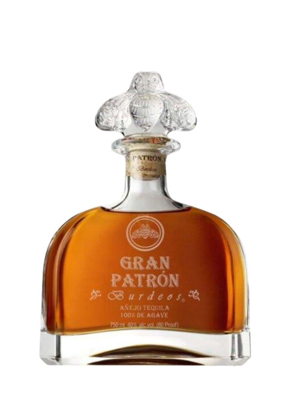 patron tequila anejo burdeos 80