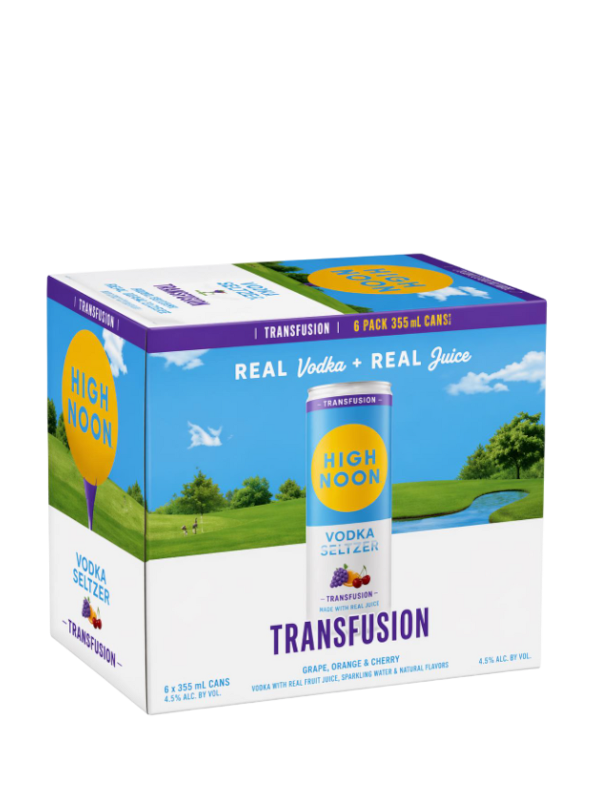 High Noon Vodka Seltzer Transfusion 6pack