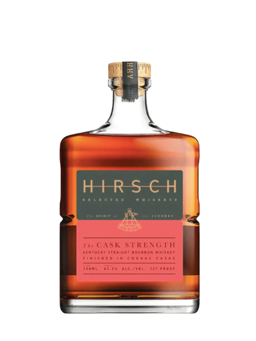 Hirsch Cask Strength Bourbon Finished In Xo Cognac Casks 750ml