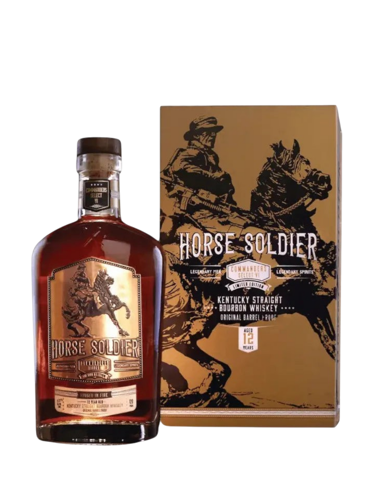 Horse Soldier Commander's Select VI 12 Year Bourbon 750ml