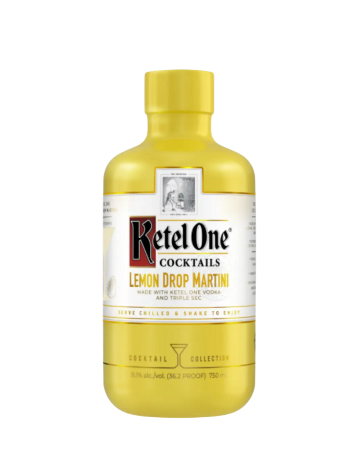 Ketel One Lemon Drop Martini Cocktail  36.2 ABV 375 ml