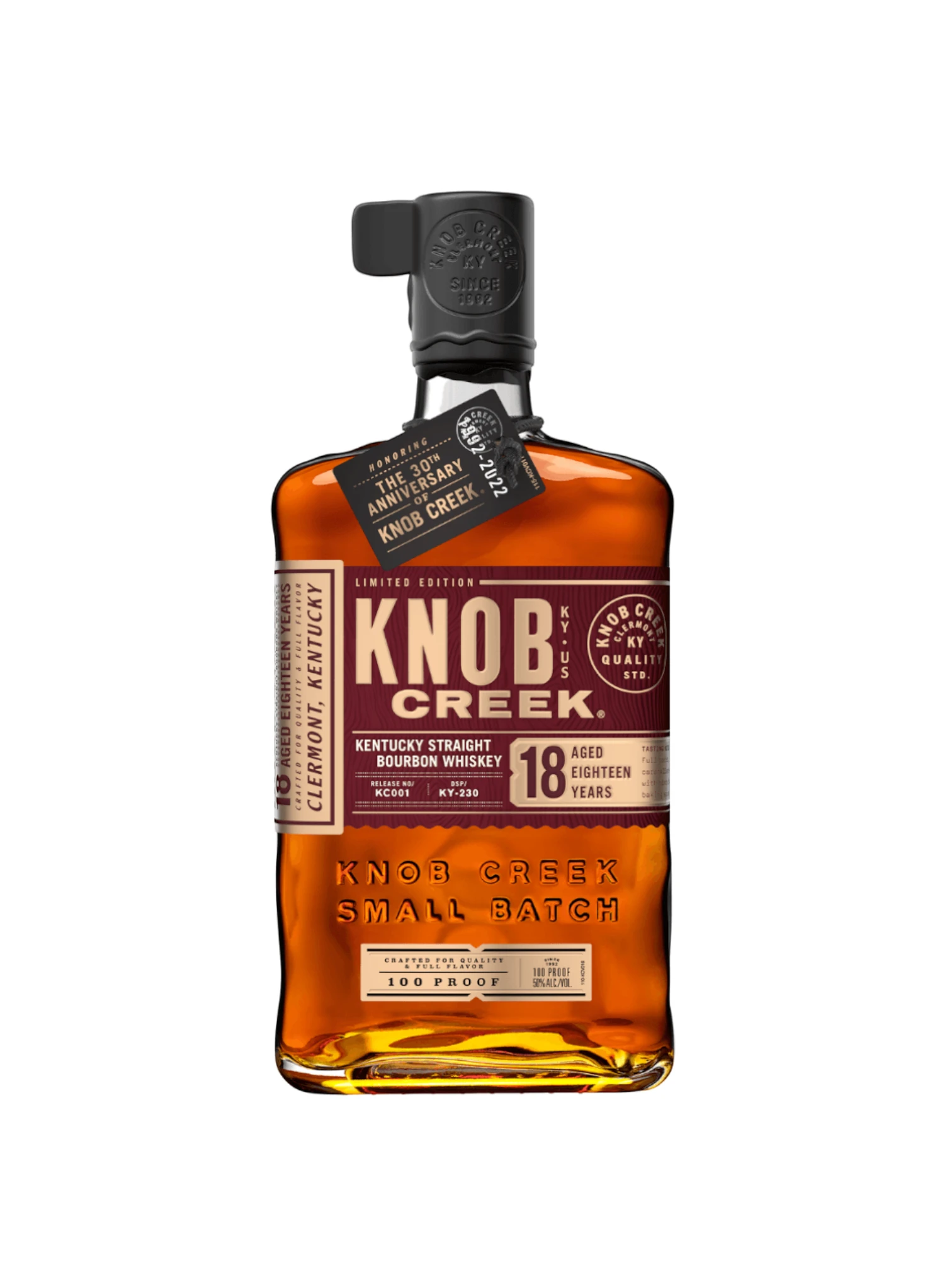 Knob Creek 18 Years Old Straight Kentucky Bourbon Whiskey 750ml