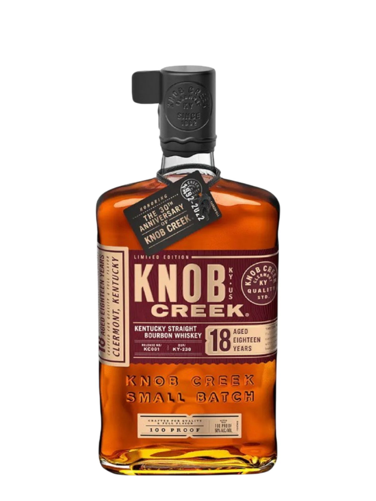 Knob Creek 18 Years Old Straight Kentucky Bourbon Whiskey 750ml