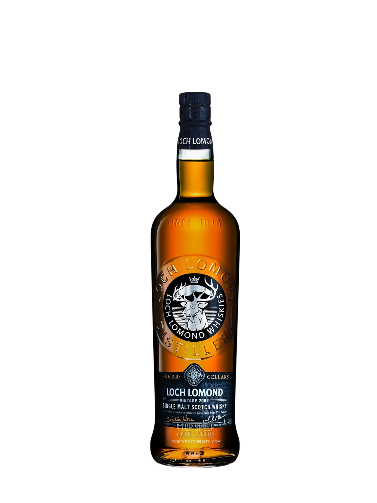 Loch Lomond Cristie Kerr 2002 Vintage Single Malt Scotch Whisky 750ml