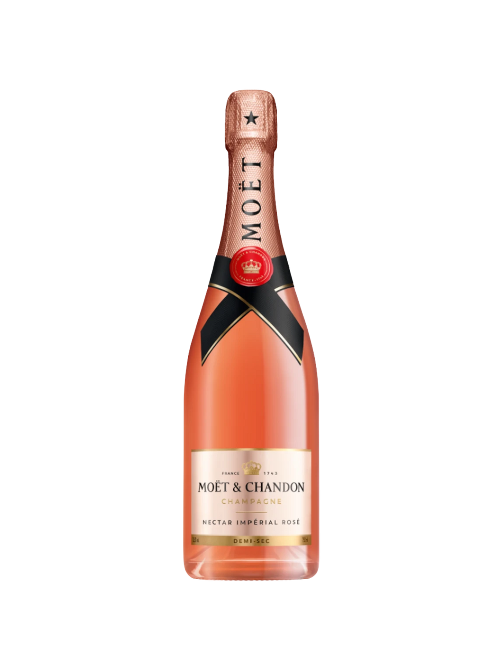 Moet & Chandon Nectar Imperial Rose Champagne 750ml,.
