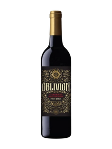 Preet's Liquors Oblivion Cabernet Sauvignon red wine bottle from Paso Robles with ornate gold label