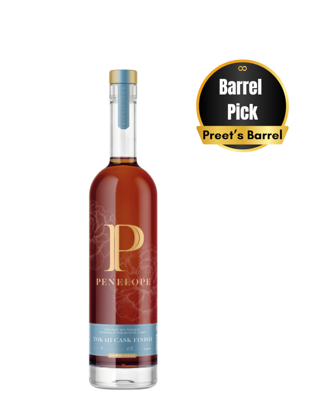 Penelope Tokaji Cask Finish Straight Rye Whiskey  Store Pick 750ml