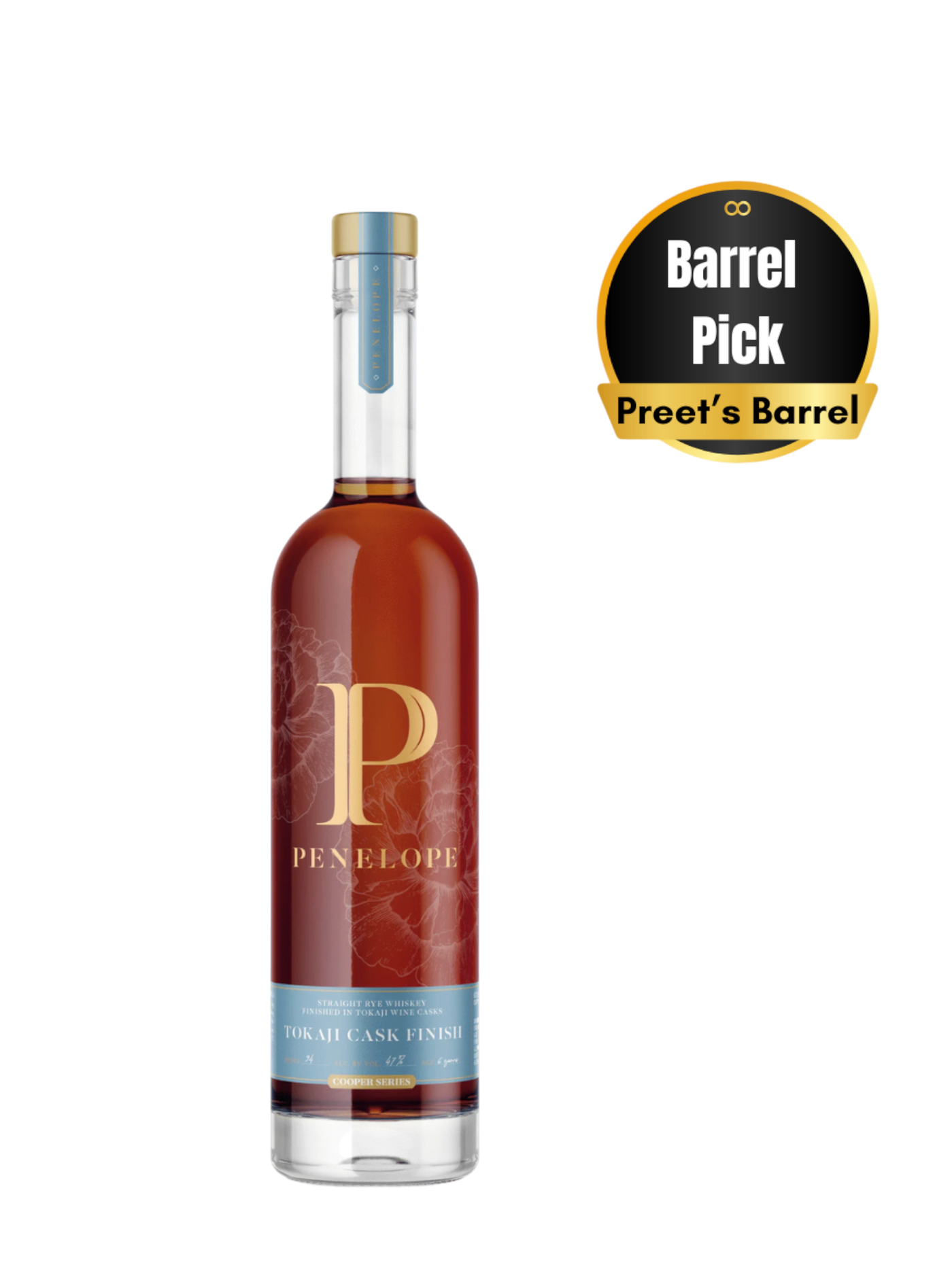 Penelope Tokaji Cask Finish Straight Rye Whiskey  Store Pick 750ml