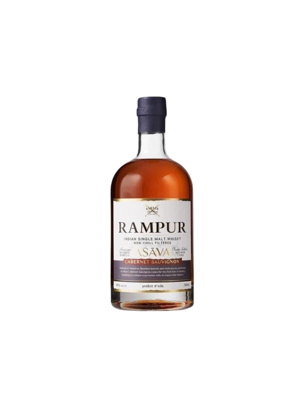 Rampur Indian Single Malt Whisky Asava Cabernet Sauvignon 750ml