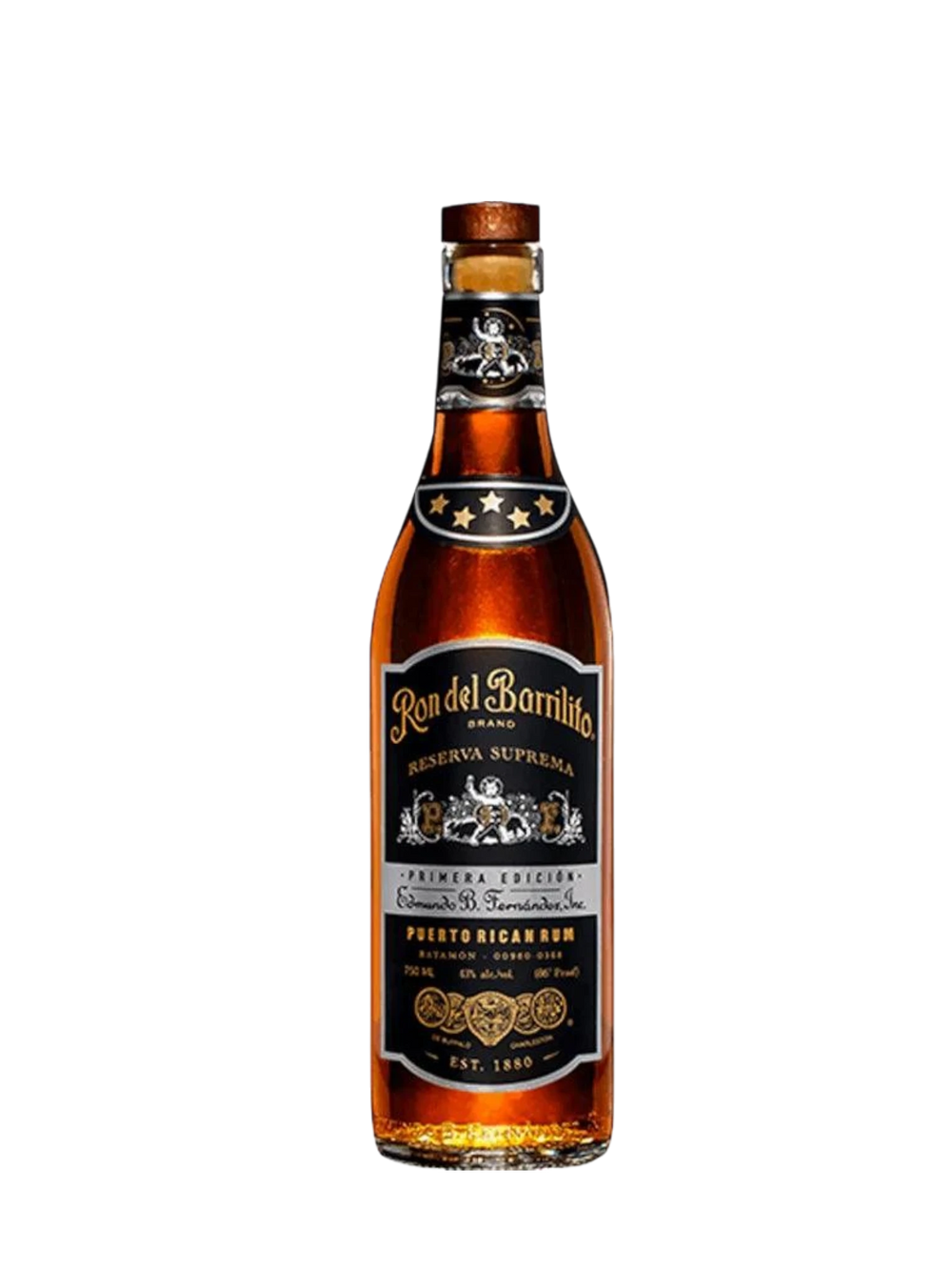 Ron del Barrilito 5 Star Rum 750ml