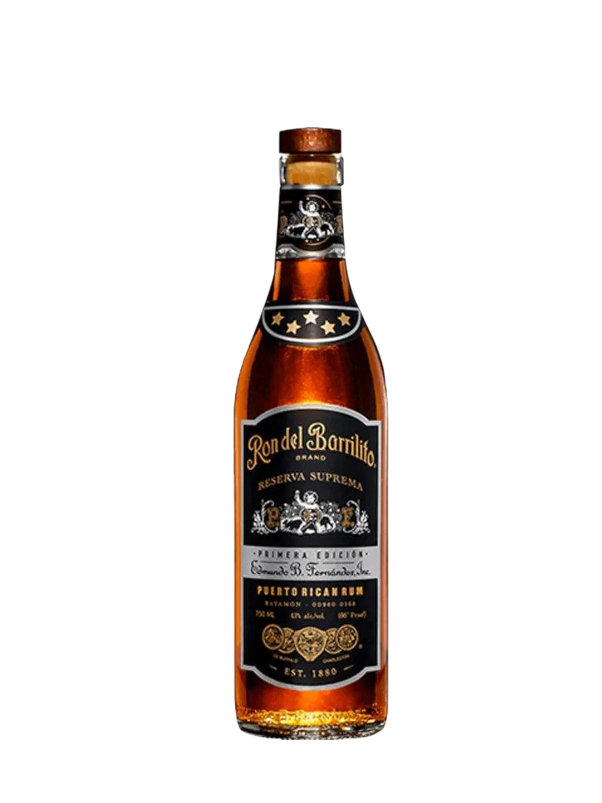 Ron del Barrilito 5 Star Rum 750ml