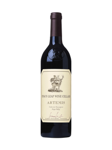 Preet's Liquors Stag's Leap Artemis Cabernet Sauvignon 2020 bottle with cream label and stag illustration