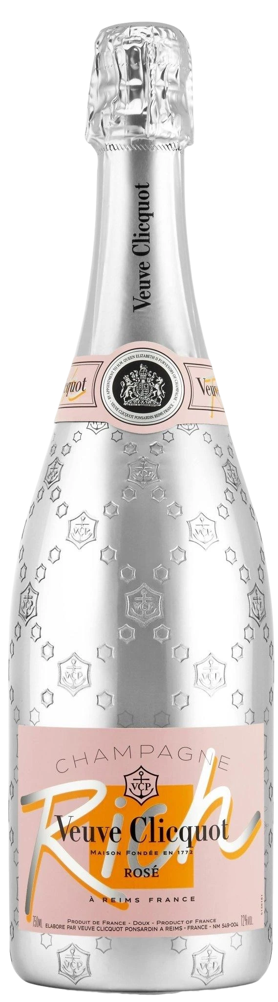 Veuve Clicquot Rich Rosé Champagne 750ml