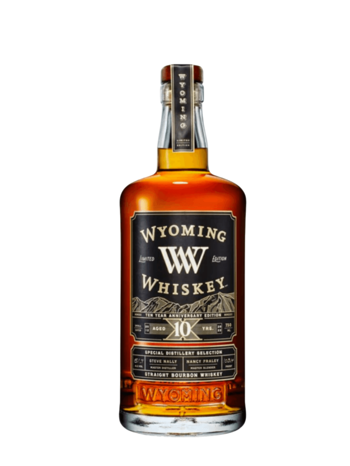 Wyoming Whiskey 10 Years Anniversary Edition Bourbon 750ml