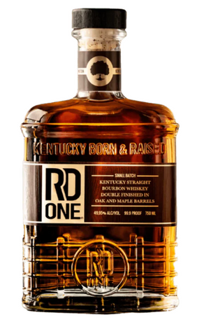 RD One Small Batch Kentucky Straight Bourbon Whiskey Double Finished in Oak and Maple Barrels 750ml