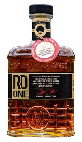 RD One Mizunara and French Oak Cask Bourbon 750ml