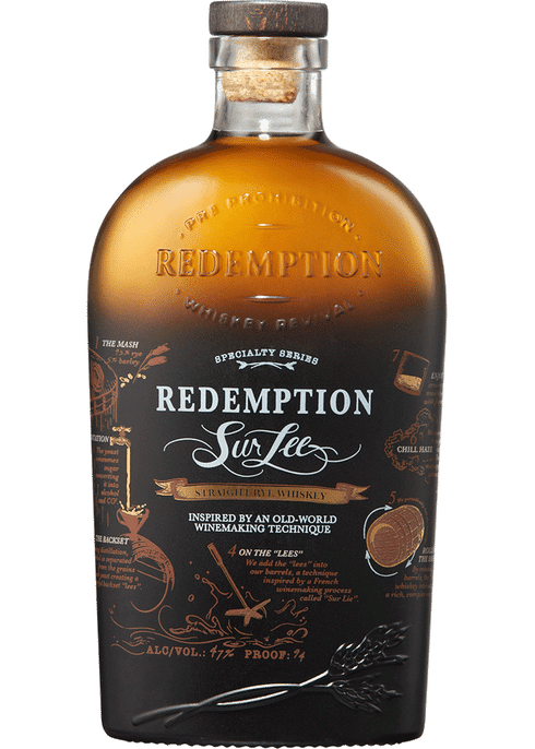 Redemption Sur Lee Straight Rye Whiskey 750ml