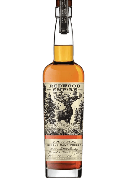 Redwood Empire Foggy Burl Single Malt Whiskey 93 Proof