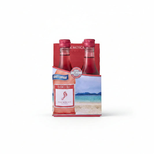 Barefoot Pink Moscato 4 Pack