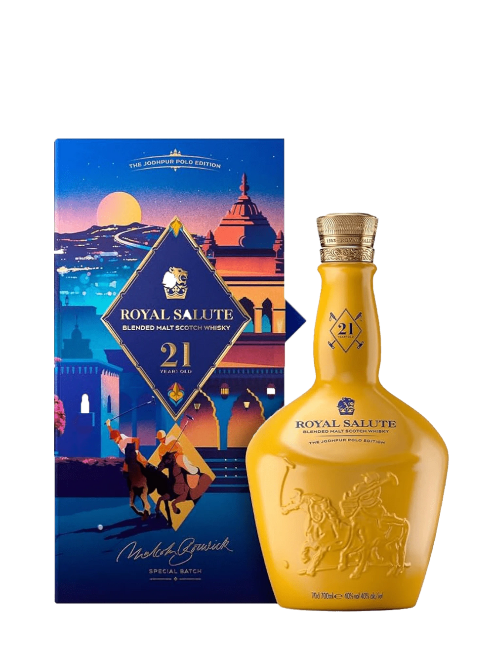 Royal Salute 21 Years Old The Jodhpur Polo Edition Blended Malt Scotch Whisky 80 Proof 700ml