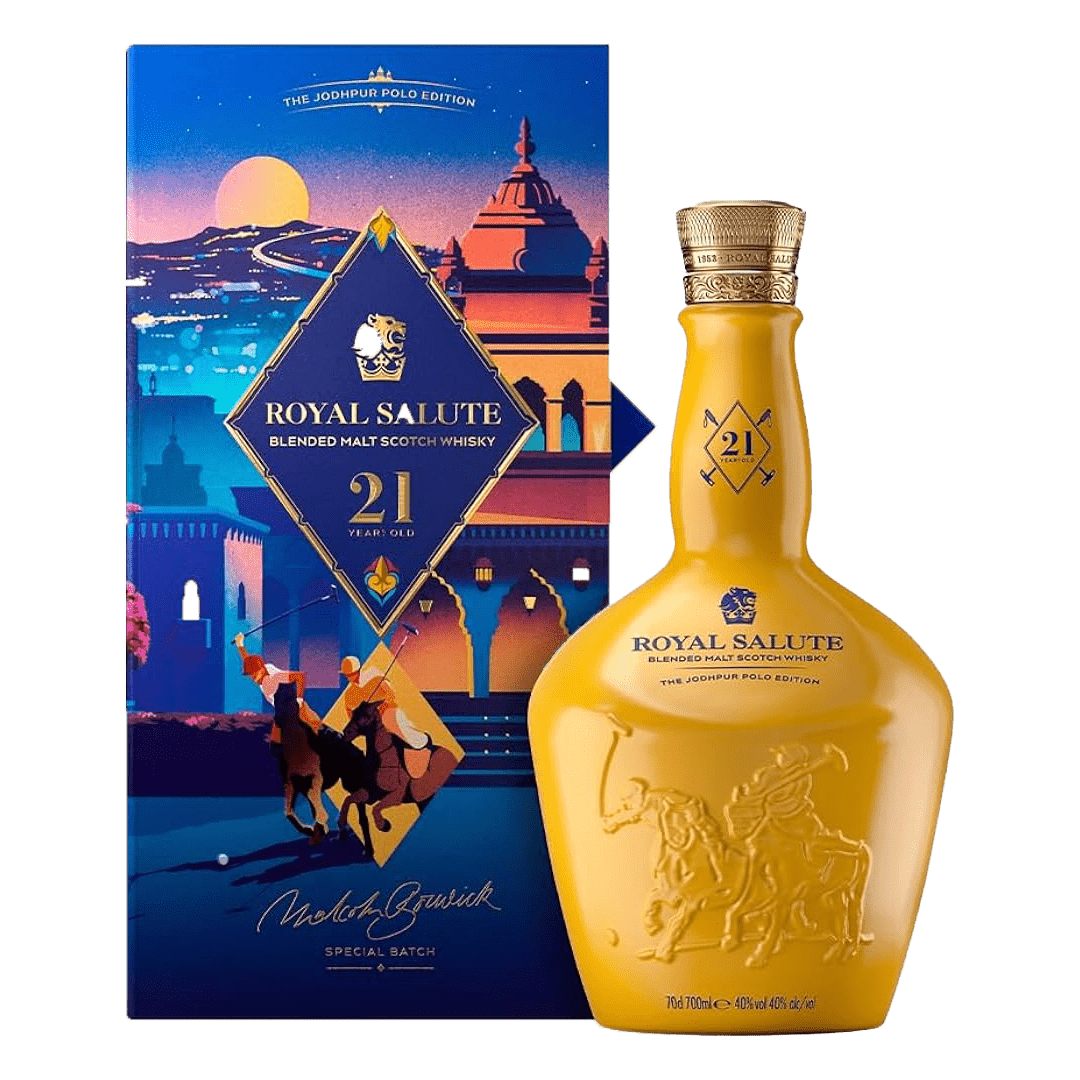 Royal Salute 21 Years Old The Jodhpur Polo Edition Blended Malt Scotch Whisky 80 Proof 700ml