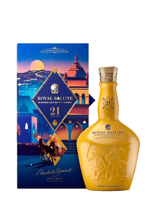 Royal Salute 21 Years Old The Jodhpur Polo Edition Blended Malt Scotch Whisky 80 Proof 700ml