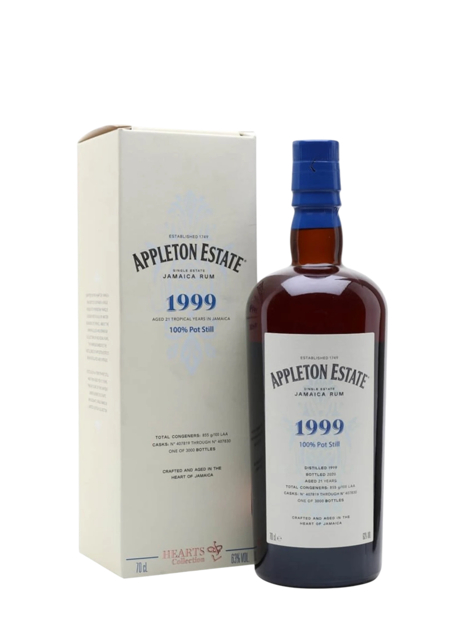Appleton Estate 21 Year Old Hearts Collection 1999 | 700ML