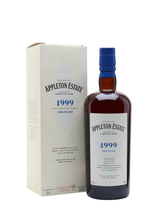 Appleton Estate 21 Year Old Hearts Collection 1999 | 700ML