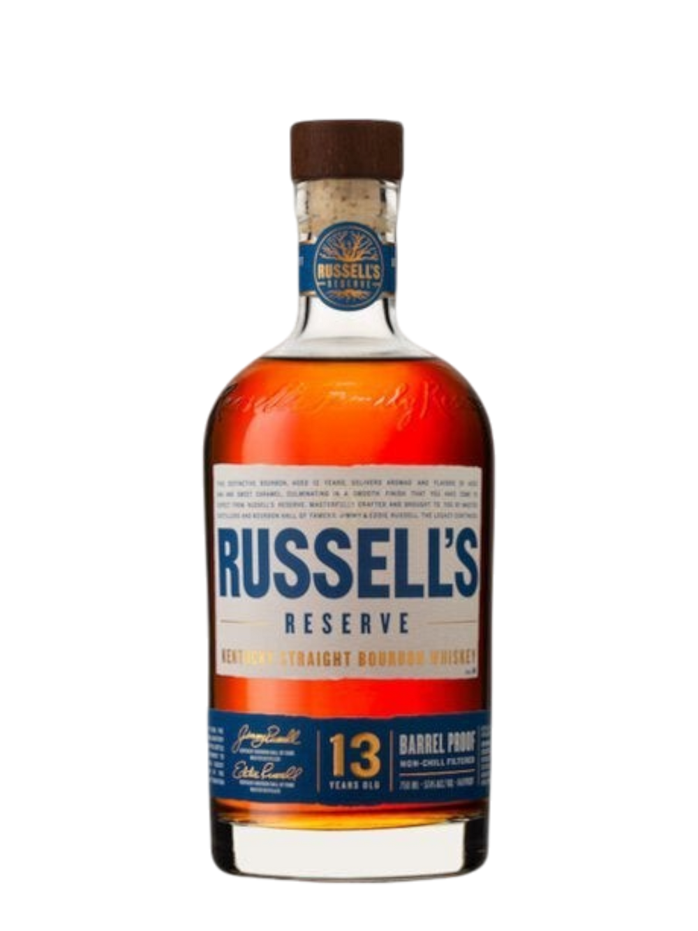 Russell's Reserve Barrel Proof 13 Yr Kentucky Straight Bourbon Whiskey 2025.