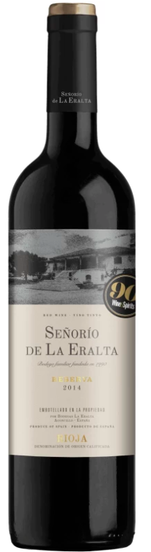 Señorío de Eralta Rioja Reserva 2014 750ml